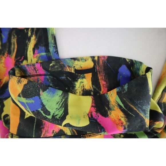 Lululemon Women's Sz 2 Black Multi Wunder Train High Rise Crop 23” Leggings - Picture 4 of 13